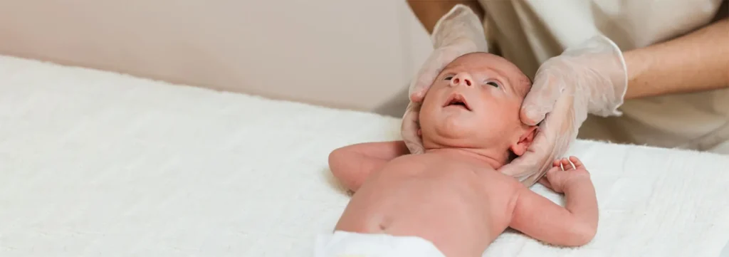 Plagiocefalie (sindromul capului turtit la bebelusi): ce este, de ce apare, cum se poate trata